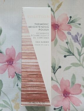 Volition Turmeric Brightening Polish - White & Rose Gold
